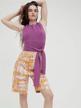 NWT Free People Sun in my Eyes Bermuda Shorts